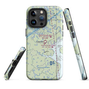 Tuntutuliak Seaplane Base (Z20) VFR Sectional  Tough iPhone Case