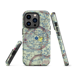 Tupelo Regional Airport (TUP) VFR Sectional  Tough iPhone Case