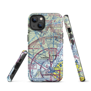 Turinsky Airstrip (AK14) VFR Sectional  Tough iPhone Case