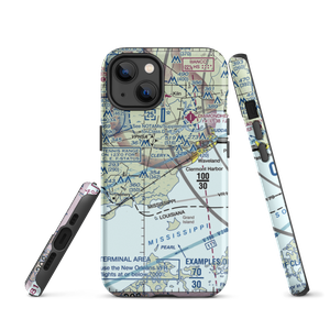 Turkey Bayou Airpark (5MS2) VFR Sectional  Tough iPhone Case