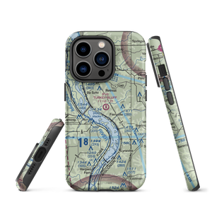 Turkey Bluff Airport (7WI0) VFR Sectional  Tough iPhone Case