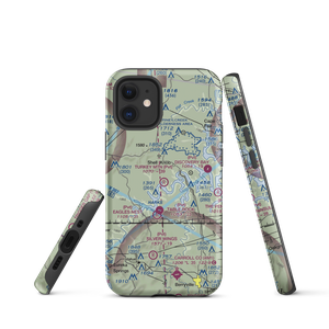 Turkey Mountain Airport (MO00) VFR Sectional  Tough iPhone Case