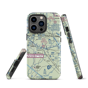 Turkey Scratch Plantation Airport (4FL0) VFR Sectional  Tough iPhone Case