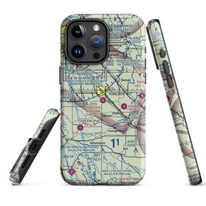Turlock Airpark (9CL0) VFR Sectional  Tough iPhone Case