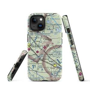 Turlock Municipal Airport (O15) VFR Sectional  Tough iPhone Case