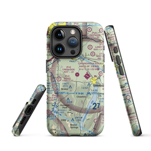 Turnbull Airport (48NY) VFR Sectional  Tough iPhone Case