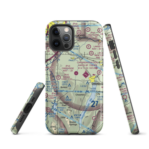 Turnbull Airport (48NY) VFR Sectional  Tough iPhone Case