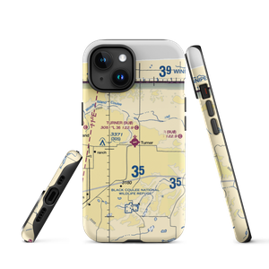 Turner Airport (9U0) VFR Sectional  Tough iPhone Case