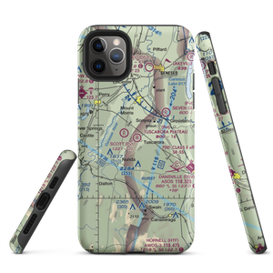 Tuscarora Plateau Airport (3NK6) VFR Sectional  Tough iPhone Case