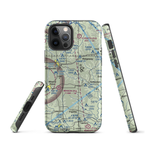 Tuschen Airport (89WI) VFR Sectional  Tough iPhone Case