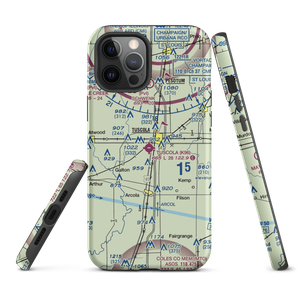 Tuscola Airport (K96) VFR Sectional  Tough iPhone Case