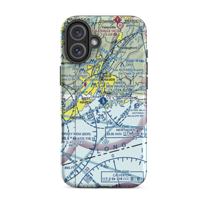 Tweed New Haven Airport (HVN) VFR Sectional  Tough iPhone Case