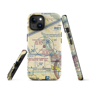 Twentynine Palms (Self) Airport (NXP) VFR Sectional  Tough iPhone Case