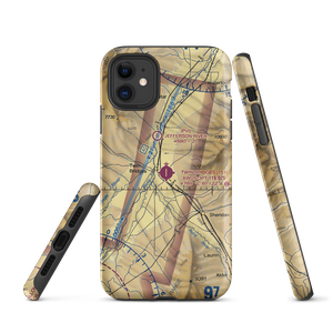 Twin Bridges Airport (7S1) VFR Sectional  Tough iPhone Case