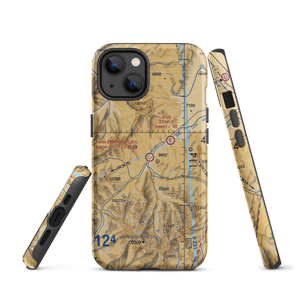 Twin Bridges Airport (U61) VFR Sectional  Tough iPhone Case