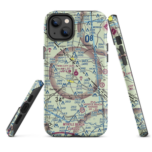 Twin City Airport (5J9) VFR Sectional  Tough iPhone Case