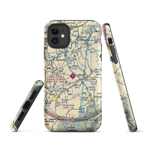Twin County Airport (HLX) VFR Sectional  Tough iPhone Case
