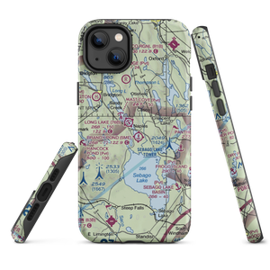 Twin Eagles Airport (71ME) VFR Sectional  Tough iPhone Case