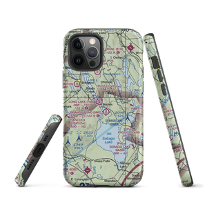 Twin Eagles Airport (71ME) VFR Sectional  Tough iPhone Case