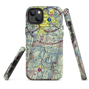 Twin Forks Airport (GA77) VFR Sectional  Tough iPhone Case