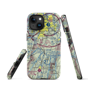 Twin Forks Airport (GA77) VFR Sectional  Tough iPhone Case