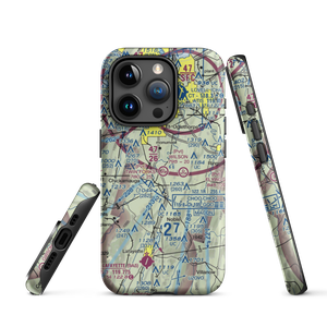 Twin Forks Airport (GA77) VFR Sectional  Tough iPhone Case