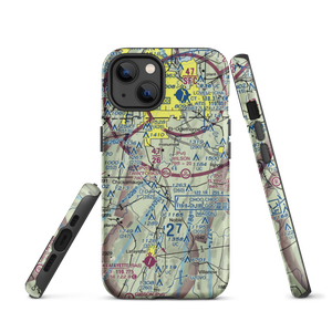 Twin Forks Airport (GA77) VFR Sectional  Tough iPhone Case