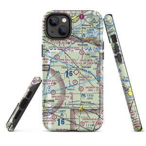 Twin Gardens Airport (8IL1) VFR Sectional  Tough iPhone Case