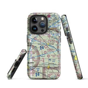 Twin Gardens Airport (8IL1) VFR Sectional  Tough iPhone Case