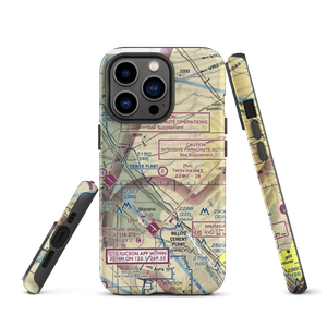 Twin Hawks Airpark (AZ63) VFR Sectional  Tough iPhone Case