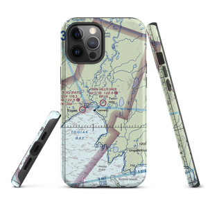 Twin Hills Airport (A63) VFR Sectional  Tough iPhone Case