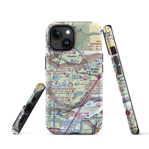 Twin Lake Airport (AK95) VFR Sectional  Tough iPhone Case