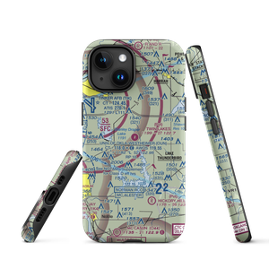 Twin Lakes Airport (2OK2) VFR Sectional  Tough iPhone Case