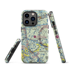 Twin Lakes Airport (S17) VFR Sectional  Tough iPhone Case