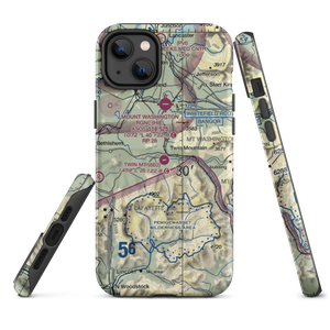 Twin Mountain Airport (8B2) VFR Sectional  Tough iPhone Case