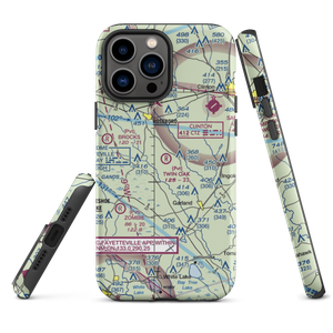 Twin Oak Airport (NC69) VFR Sectional  Tough iPhone Case