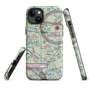 Twin Oak Airport (NC69) VFR Sectional  Tough iPhone Case