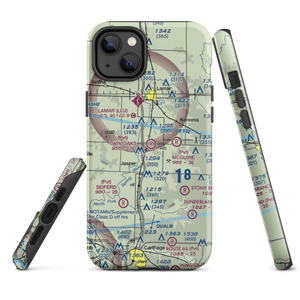 Twin Oaks Airport (08MO) VFR Sectional  Tough iPhone Case