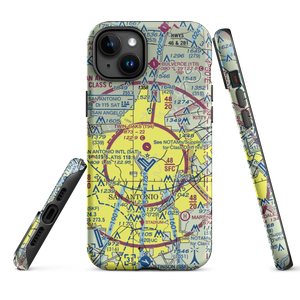 Twin-Oaks Airport (T94) VFR Sectional  Tough iPhone Case