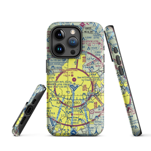 Twin-Oaks Airport (T94) VFR Sectional  Tough iPhone Case