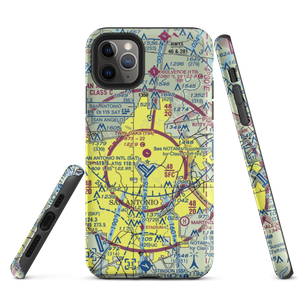 Twin-Oaks Airport (T94) VFR Sectional  Tough iPhone Case