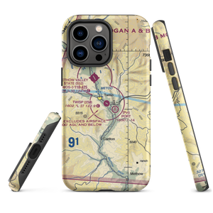 Twisp Municipal Airport (2S0) VFR Sectional  Tough iPhone Case