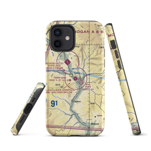 Twisp Municipal Airport (2S0) VFR Sectional  Tough iPhone Case