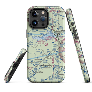 Twisted T Field (TA42) VFR Sectional  Tough iPhone Case