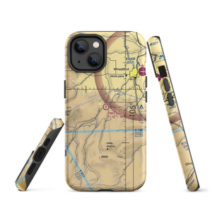 Two Bar Ranch Airport (WY59) VFR Sectional  Tough iPhone Case