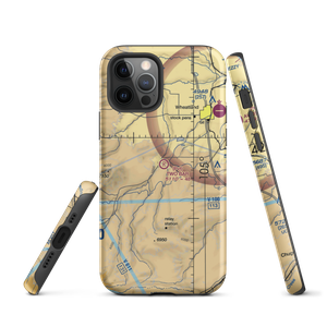 Two Bar Ranch Airport (WY59) VFR Sectional  Tough iPhone Case