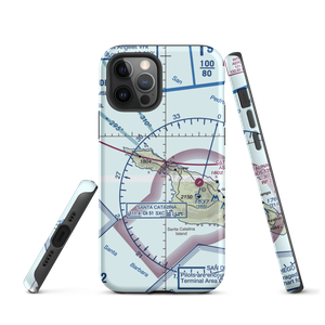 Two Harbors Amphibious Terminal (TWH) VFR Sectional  Tough iPhone Case