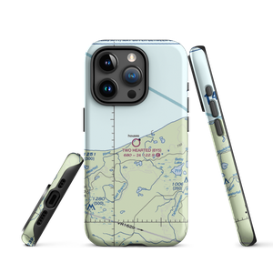 Two Hearted Airstrip (6Y5) VFR Sectional  Tough iPhone Case