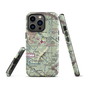 Two Tails Airport (VT42) VFR Sectional  Tough iPhone Case