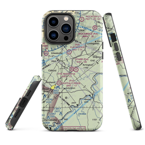 Tye River Airport (1VA3) VFR Sectional  Tough iPhone Case